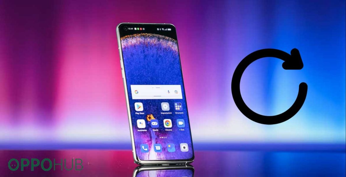 Resettare smartphone OPPO