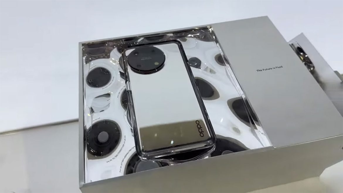 OPPO smartphone in vetro