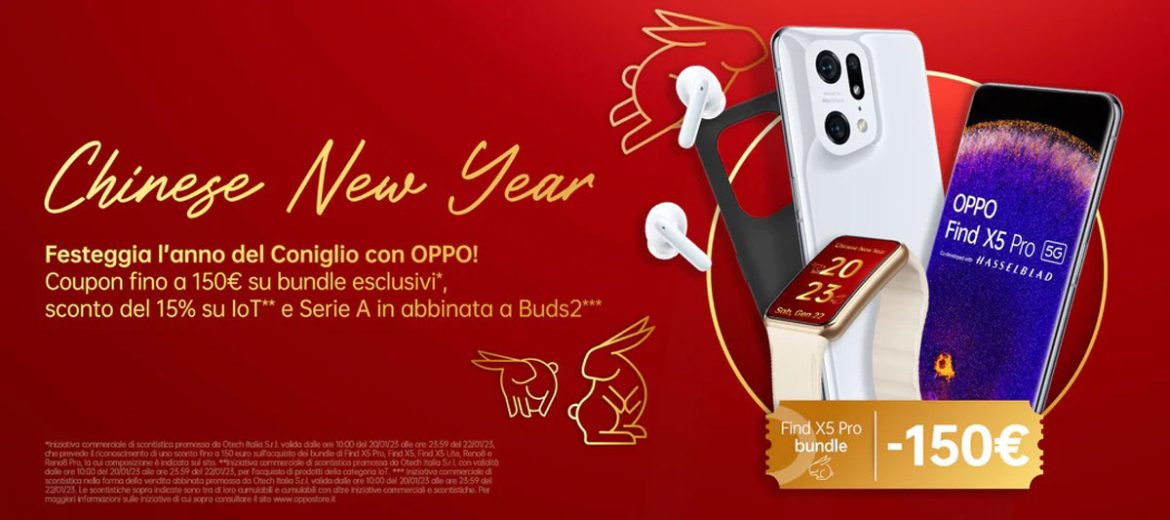 OPPO Store offerte capodanno cinese