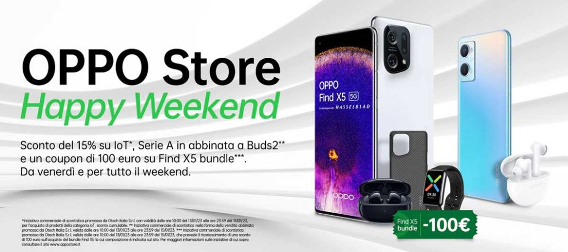 OPPO Store Happy Weekend