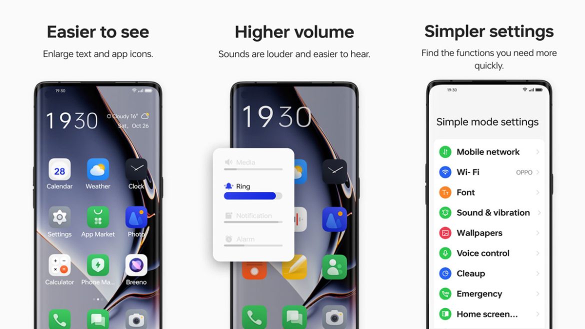 oppo simple mode