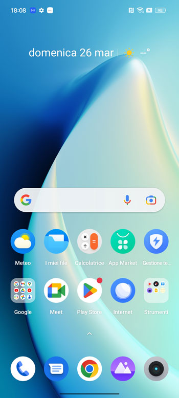 Realme UI 4.0 Home