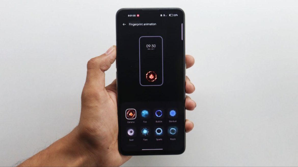 animazioni impronta digitale OPPO