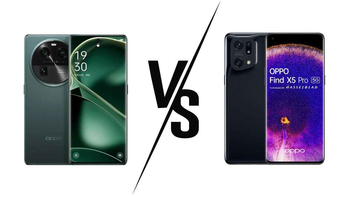 OPPO Find X6 vs Find X5 Pro