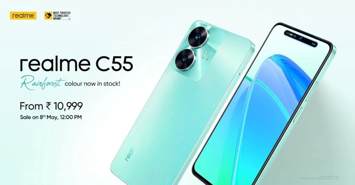 Realme C55 Rainforest