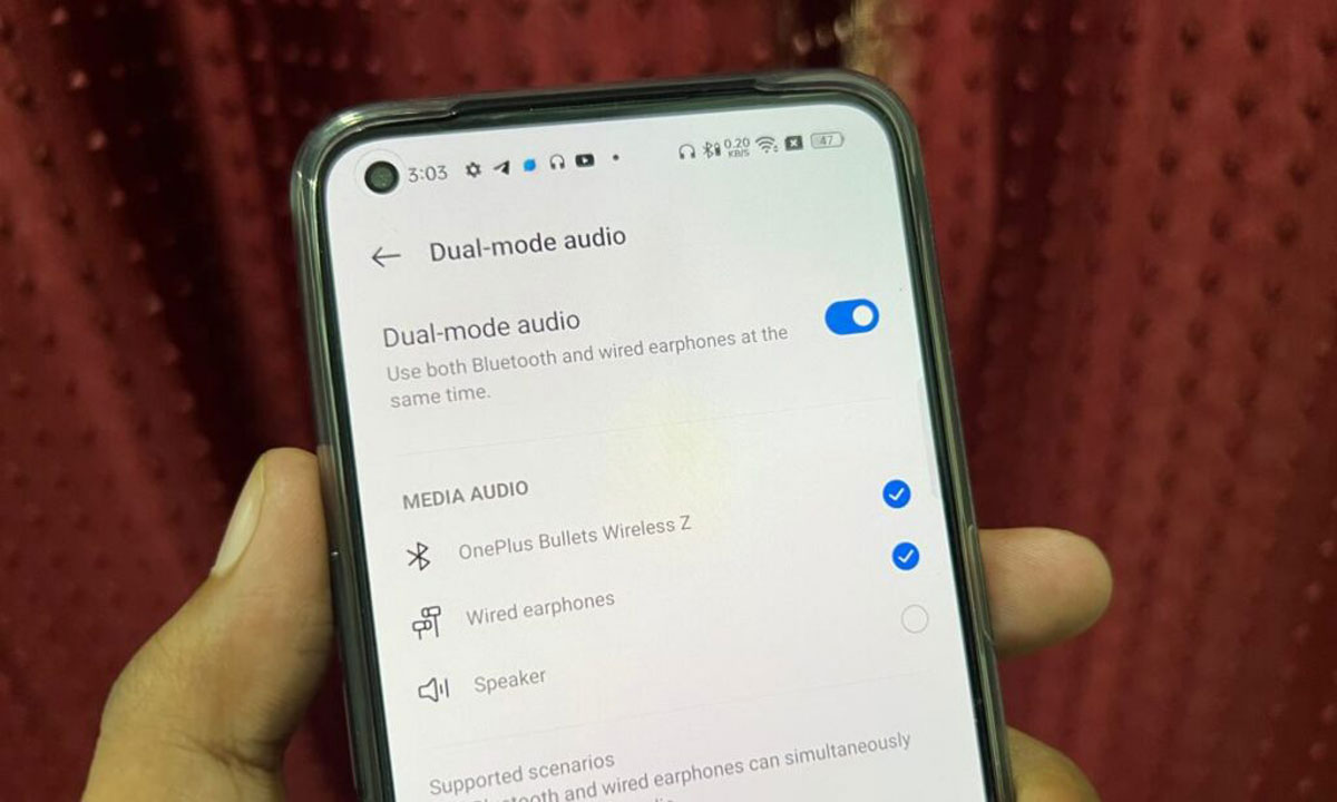 realme dual-mode audio