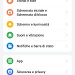 Realme UI 5.0 impostazioni