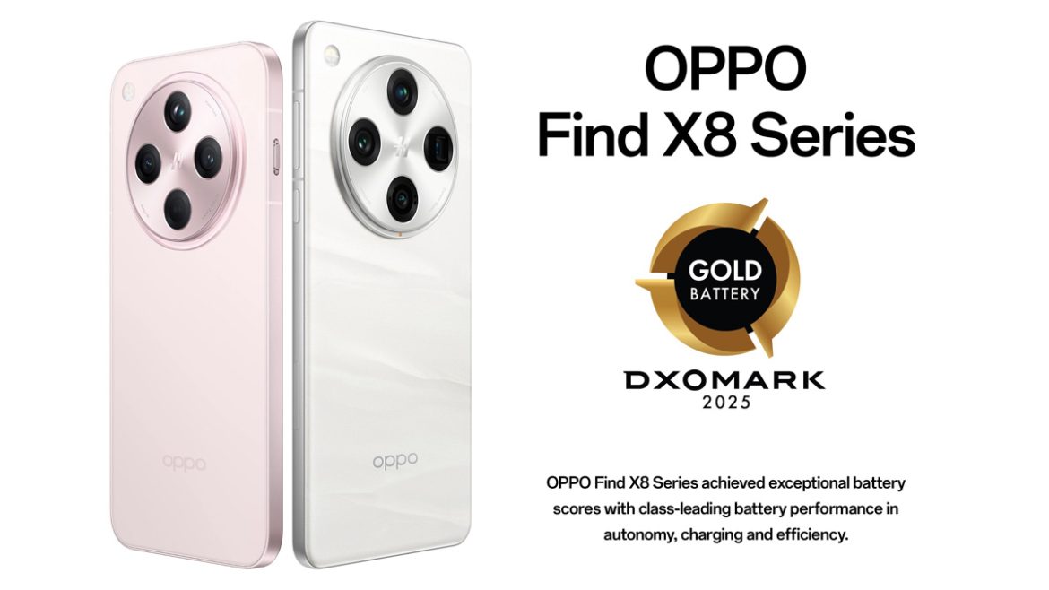 OPPO Find X8 Pro premio batteria DxOMark
