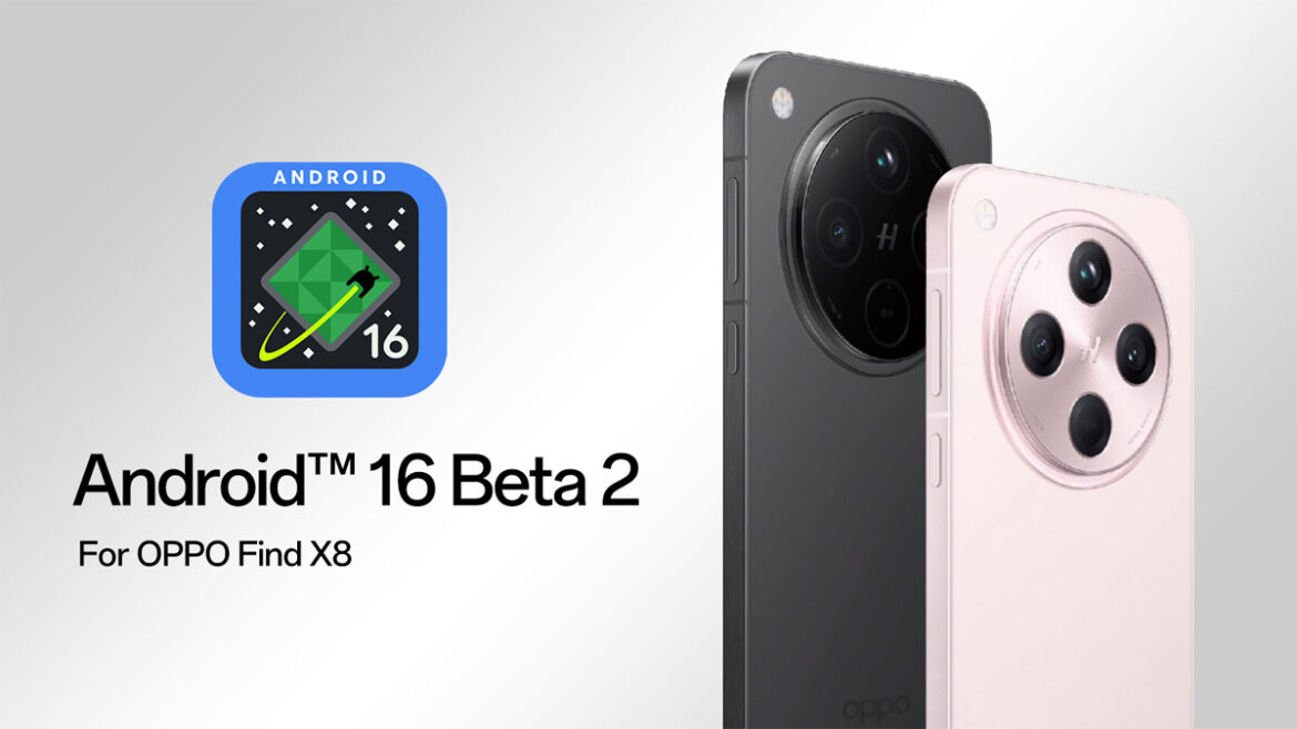 Android 16 Beta OPPO Find X8