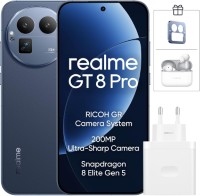 realme GT 8 Pro 5G Smartphone 16+512GB, Processor Snapdragon® 8 Elite Gen 5, Schermo da 6.79 pollici, Ricarica Rapida 120W, Batteria da 7000mAh, Fotocamera da 200MP, IP69, Refresco a 144Hz, Urban Blue
