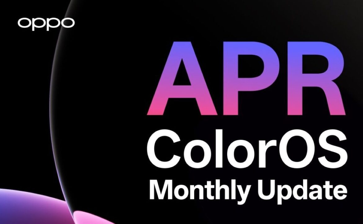 ColorOS aggiornamento aprile