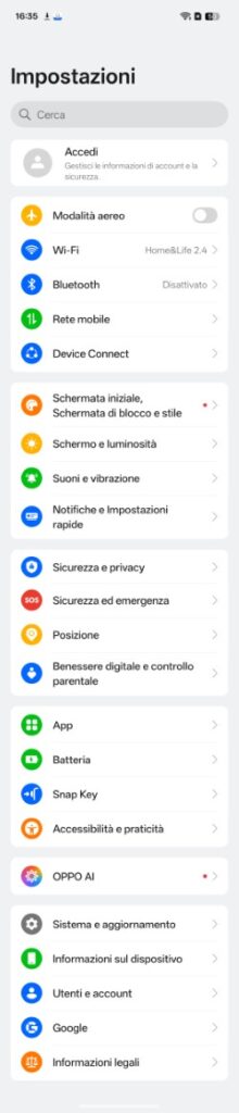 ColorOS 16 OPPO Reno16 Pro
