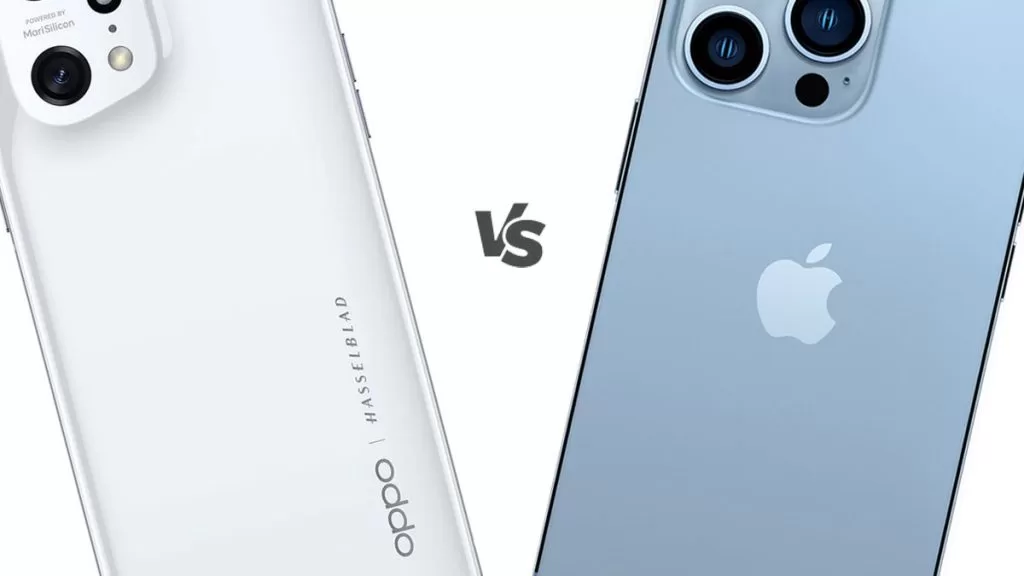 Oppo sales and apple